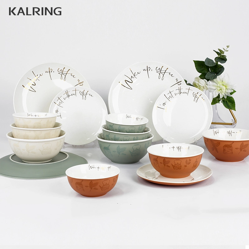 Ceramic Bowl and Color Glaze and Best Selling Product for Supermarket