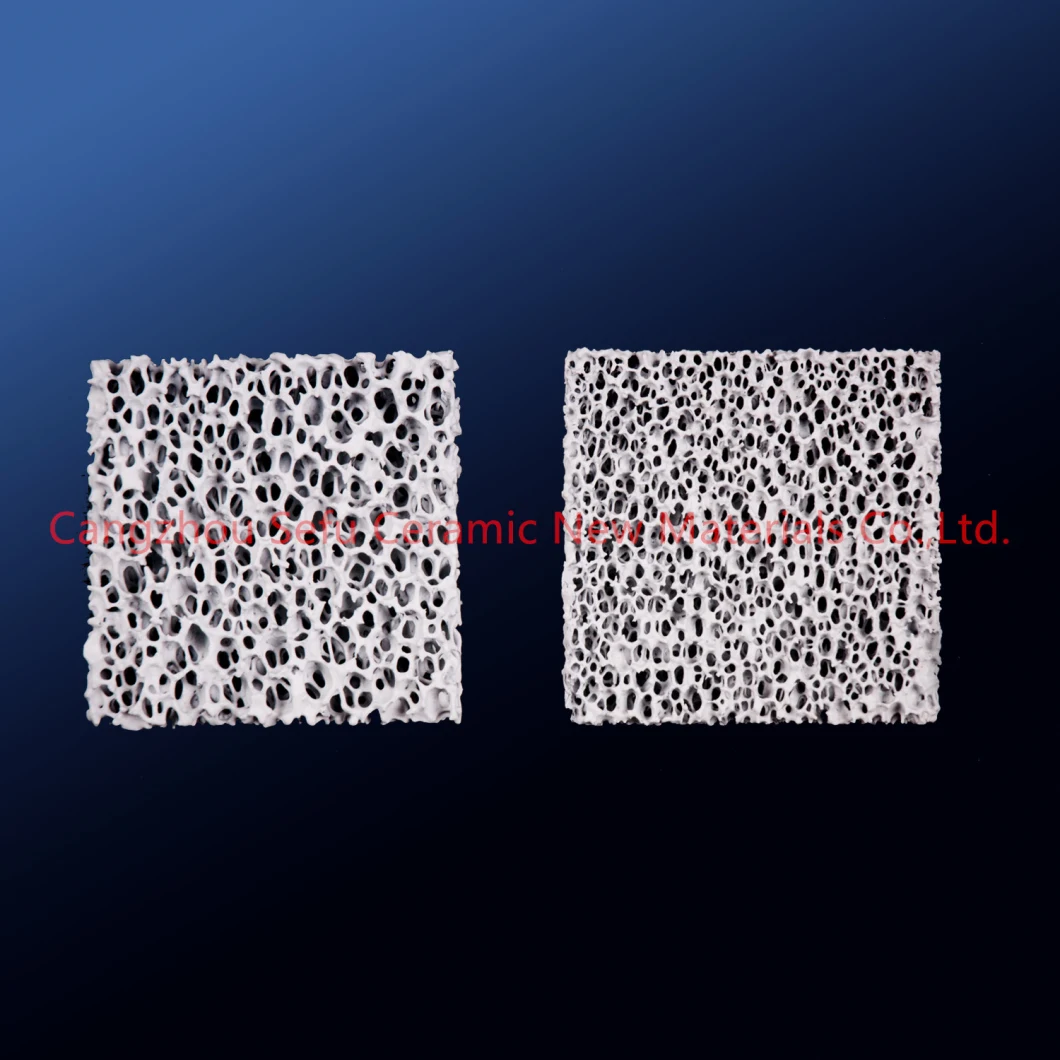 High Quality and Good Price Silicon Carbide Sic Foam Ceramic Filter for Copper, Iron Casting Filtration