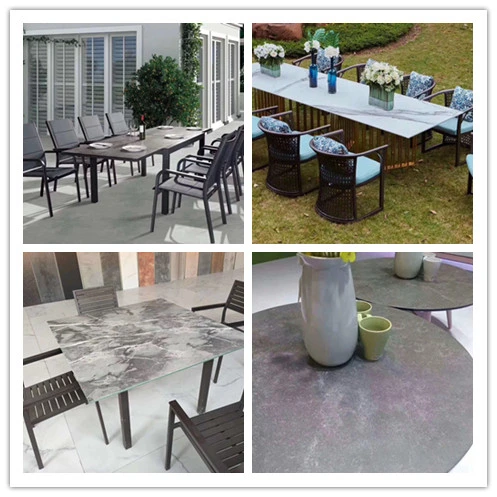 Outdoor Table Garden Furniture Glass Table Top Coffee Table Top Home Products Ceramic Glass Art Glass